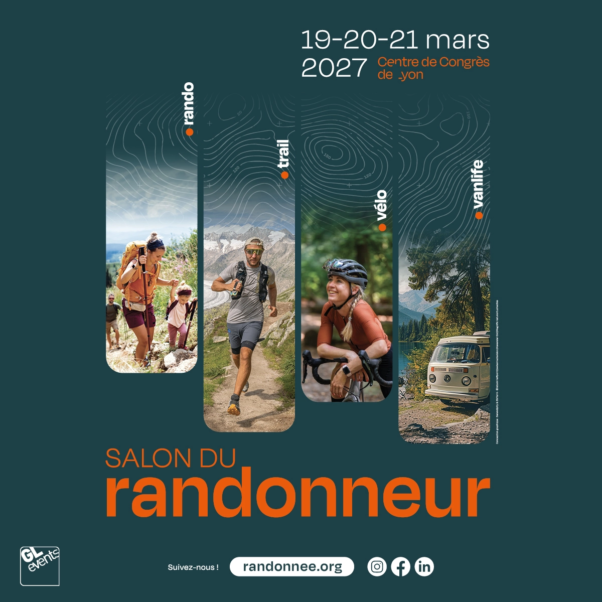 Affiche Salon du Randonneur