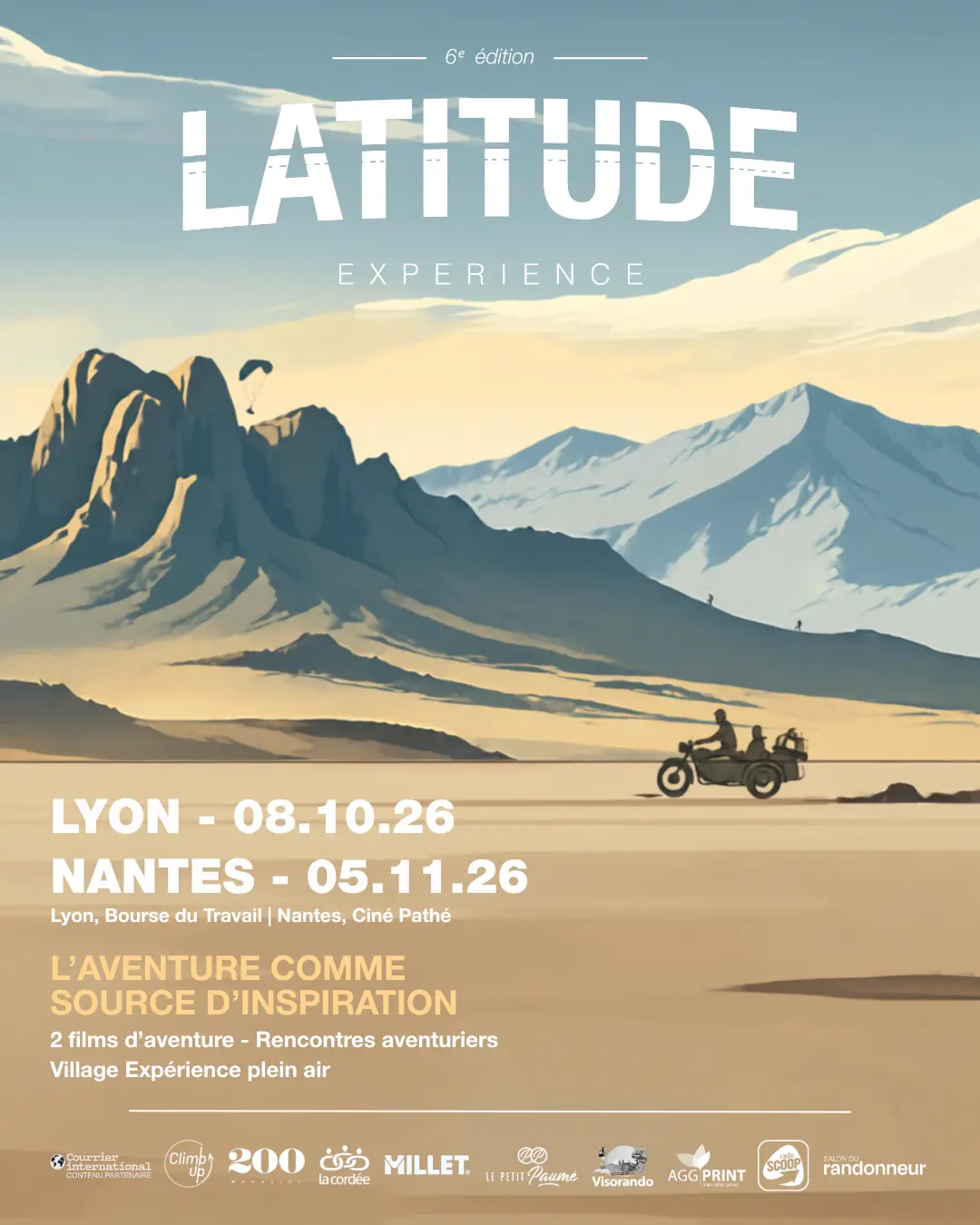 Affiche Latitude Expérience Latitude Expérience
