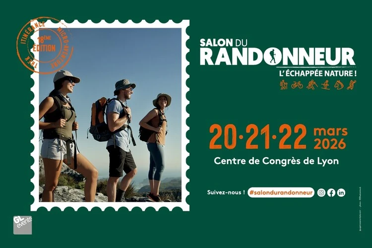 affiche salon du randonneur